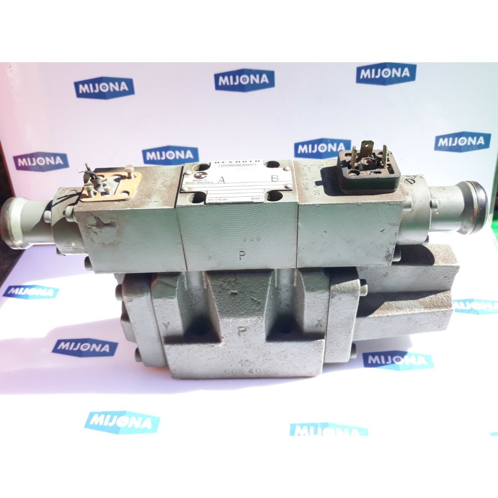 Rexroth HYDRONORMA 4 WRZ 10 E85 30 6A24NETZ4 M / 3 DRE P6C 10 25A24NZ4 M VALVE Rexroth HYDRONORMA 4 WRZ 10 E85 30 6A24NETZ4 M / 3 DRE P6C 10 25A24NZ4 M VALVE
