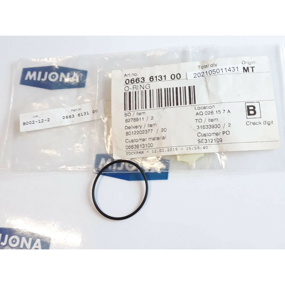 Atlas Copco 0663 6131 00 O ring 0663613100  (new old stock)
