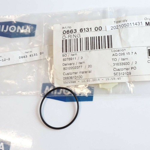 Atlas Copco 0663 6131 00 O ring 0663613100  (new old stock)