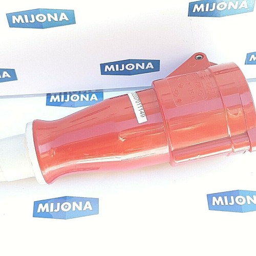 MENNEKES / CEE FORM TYP 526 32A-6h 380-415V 3P BS 4343 PLUG (NEW OLD STOCK)