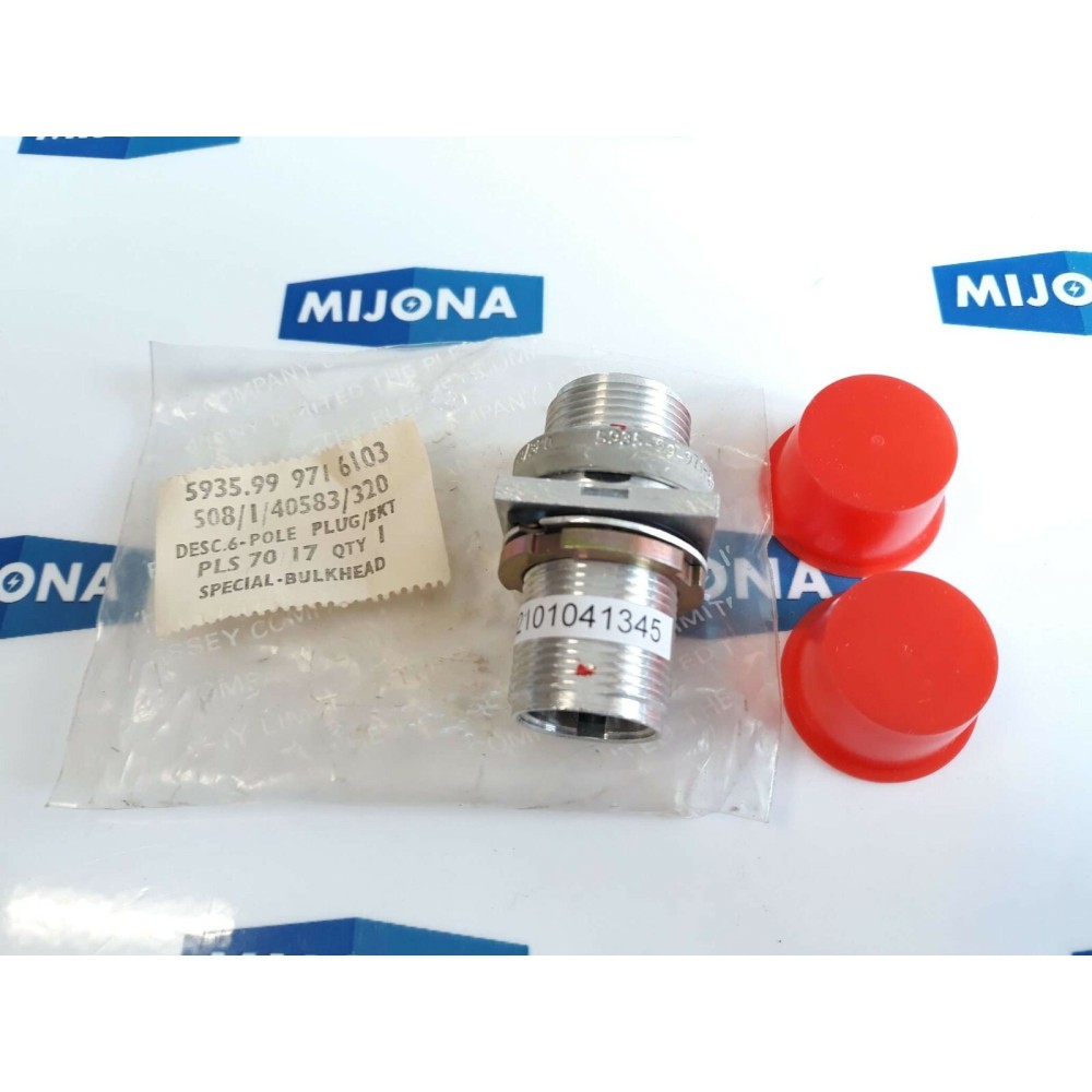 Plessey 508 1 40583 320 5935 99 971 6103 PLS 70 17 6POL PLUG PLS7017