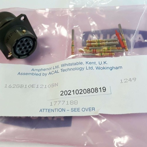 Amphenol MILITARY GB 162GB 10E12 10SN TCX 1249 Connectors 162GB10E1210SN