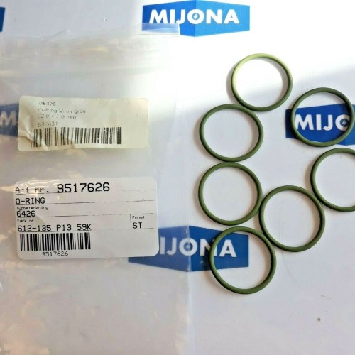 O RING 6426 VITON GRÜN GREEN B02A31 22X2MM 06426 PRICE FOR 7 PSC new old stock