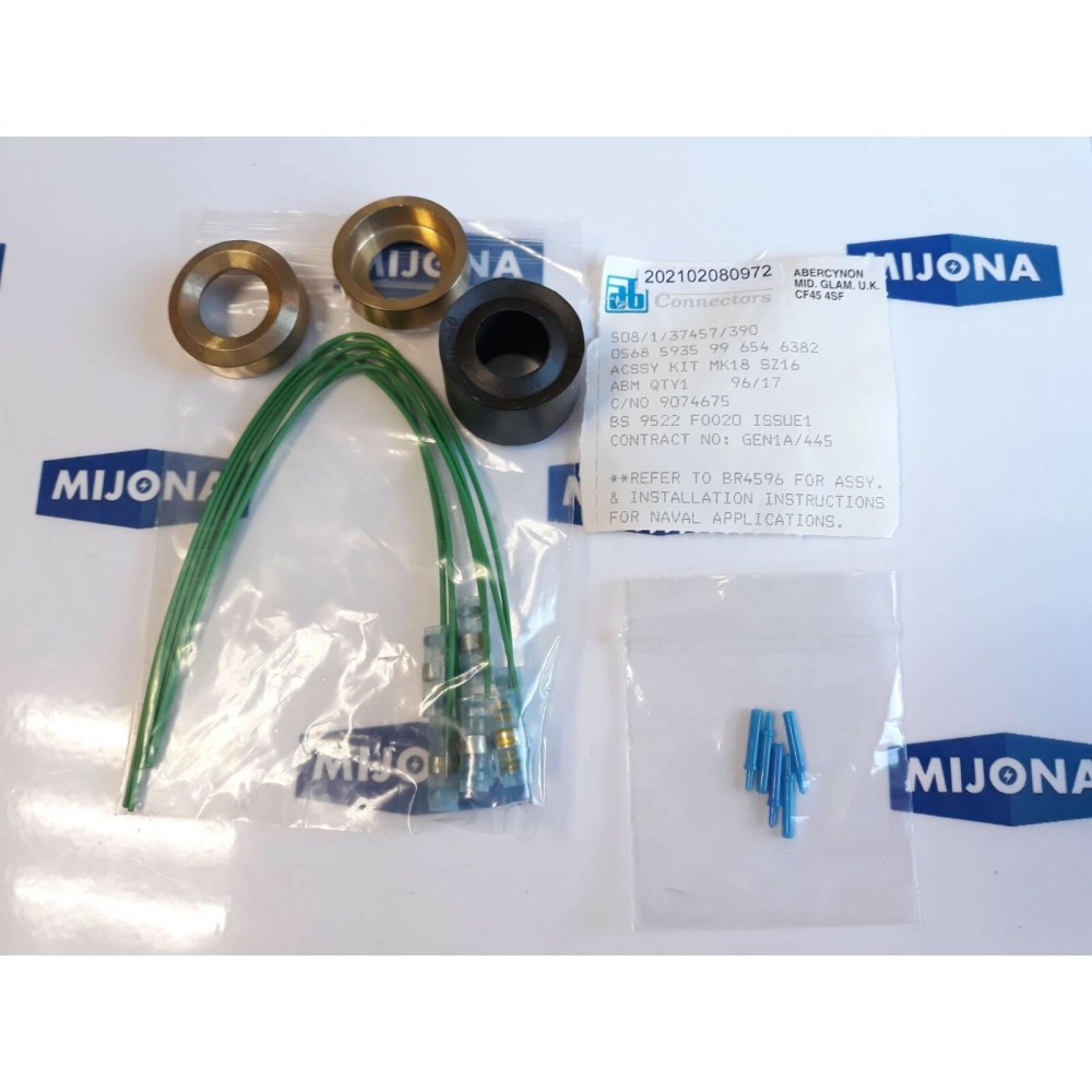 AB connectors ABM 96 17 MK18 SZ16 ABM9617 508 1 37457 390 BS 9522