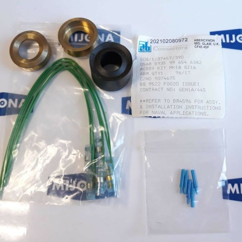 AB connectors ABM 96 17 MK18 SZ16 ABM9617 508 1 37457 390 BS 9522 AB connectors ABM 96 17 MK18 SZ16 ABM9617 508 1 37457 390 BS 9522