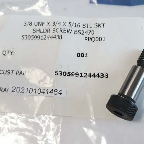 3/8 UNF X 3/4 X 5/16 STL SKT SHOULDER SCREW SOCKET BS2470 5305991244438 PPQ001