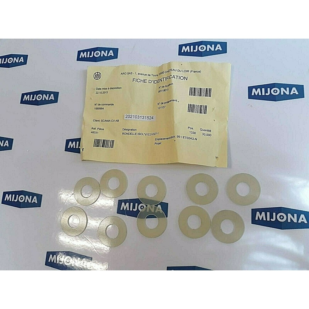 ARO WELDING 48331 Washer isol d12,2 D27,1 price for 10 psc (New old stock)