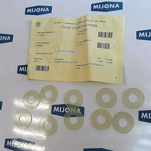 ARO WELDING 48331 Washer isol d12,2 D27,1 price for 10 psc (New old stock)