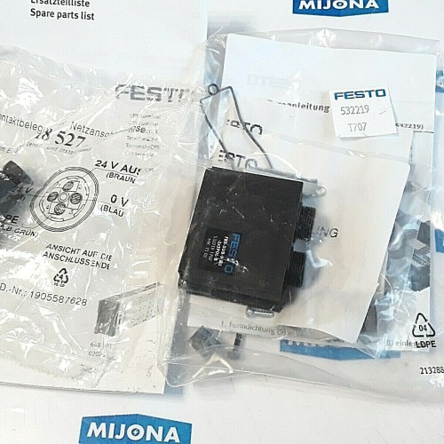 FESTO FBS SUB 9 BU 2X5POL B 532219 SERIE T707 + FESTO 18 527 24V FESTO FBS SUB 9 BU 2X5POL B 532219 SERIE T707 + FESTO 18 527 24V