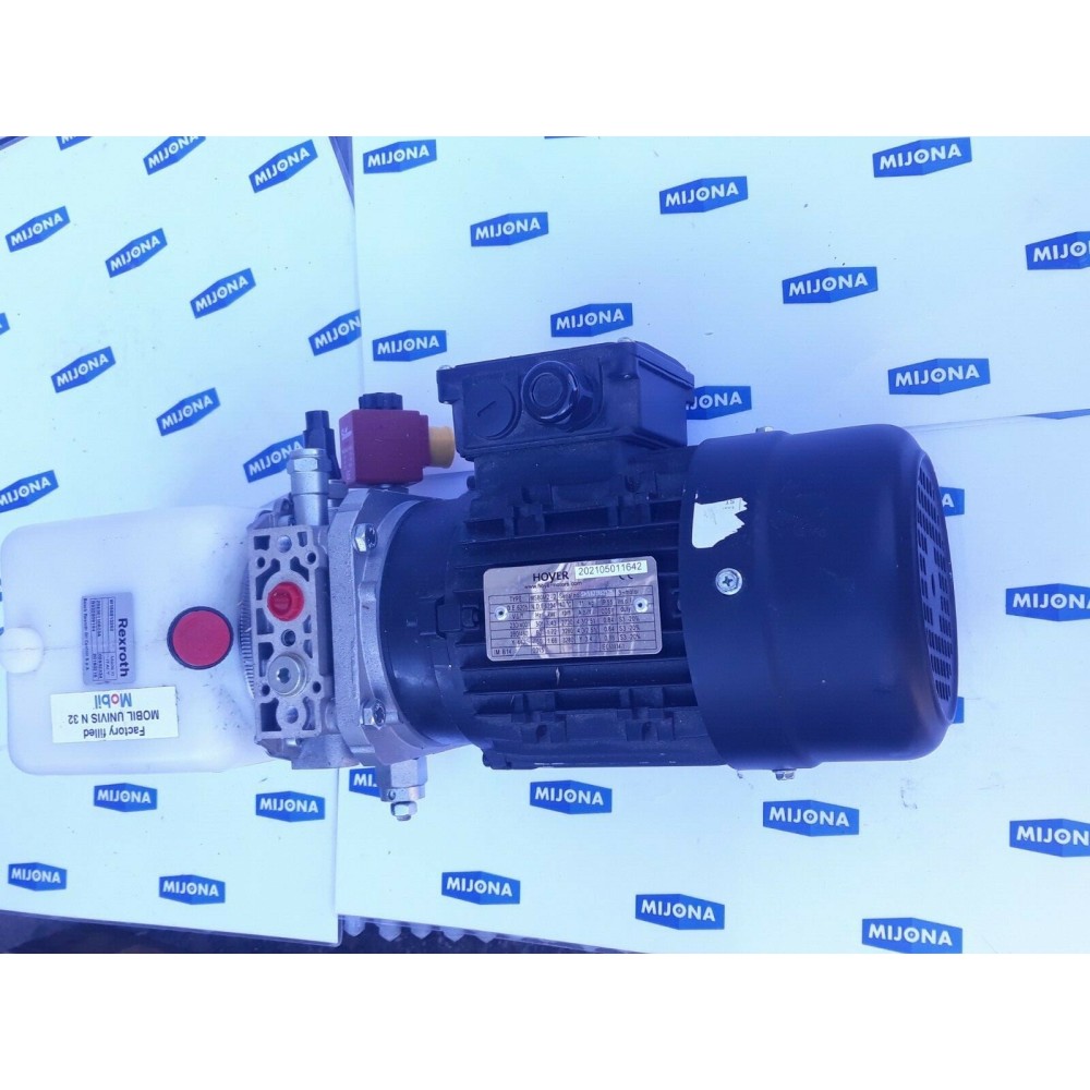 HOYER MS80M2 2 Motor REXROTH W160013262 R932009194