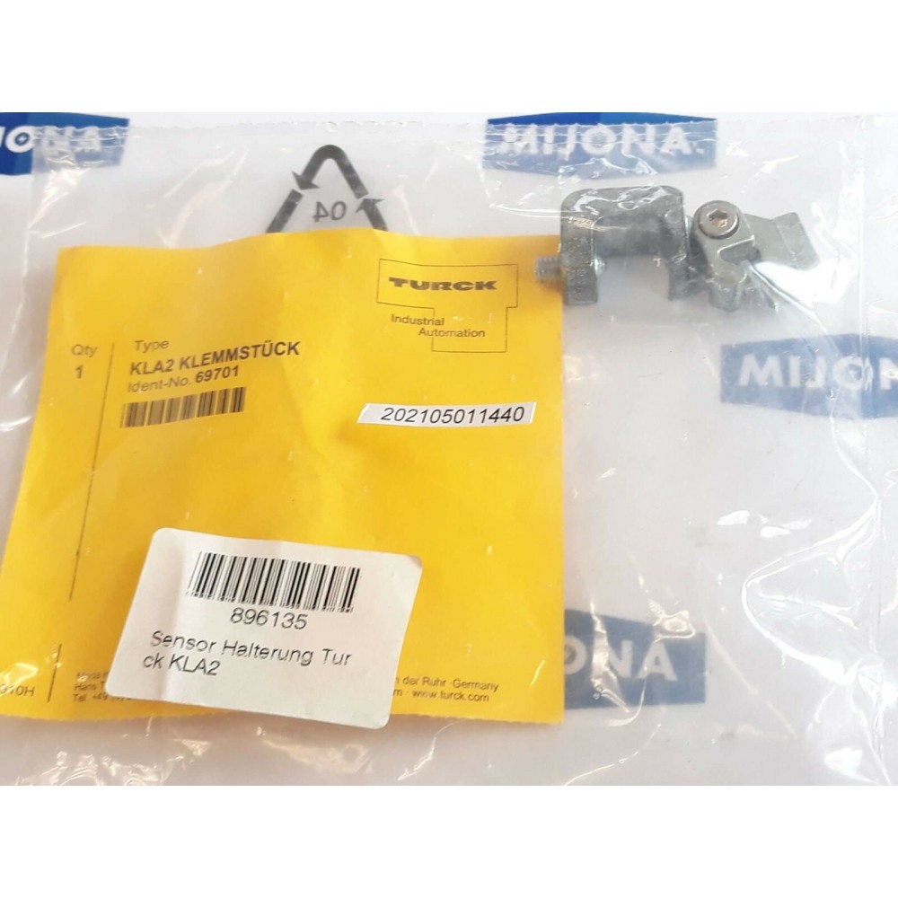 Turck KLA2 KLEMMSTUCK 69701 SENSOR HALTERUNG KLA2