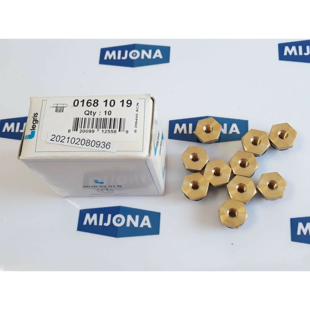 LEGRIS 0168 10 19 Reduction male femelle BSP G1/8 PRICE FOR 10PSC NEW OLD STOCK