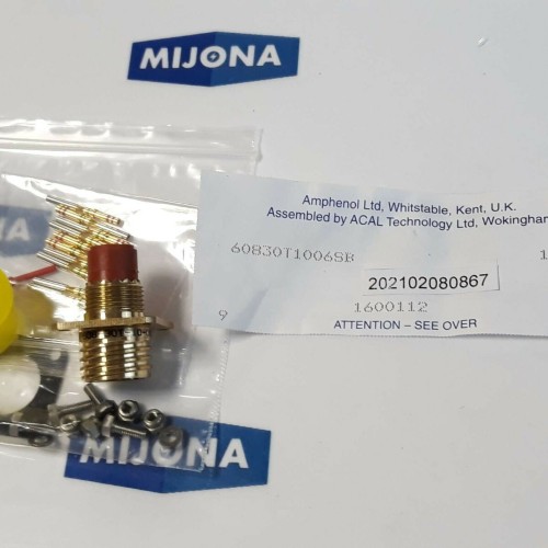 Amphenol MILITARY 60830T1006SB 1110 Connectors 1600112 608 30T 10 06SB TCX