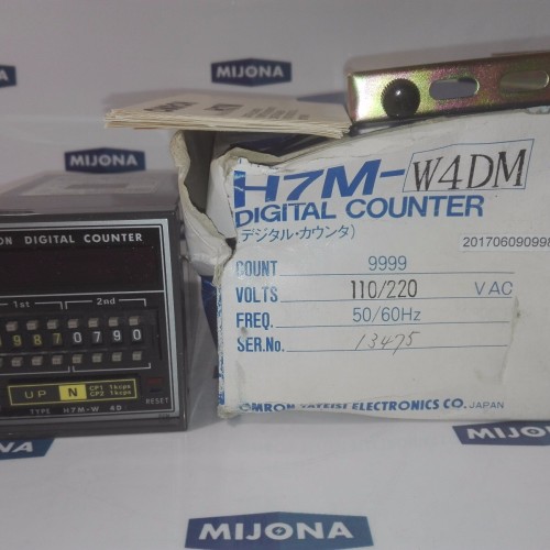 Omron Digital Counter H7M-W 4DM 110/220VAC 50/60Hz Omron Digital Counter H7M-W 4DM 110/220VAC 50/60Hz