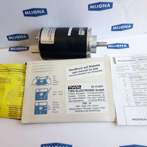 TWK ELEKTRONIK ABSOLUTE ENCODER CRD 66 4096 R 4096 C2 Z01