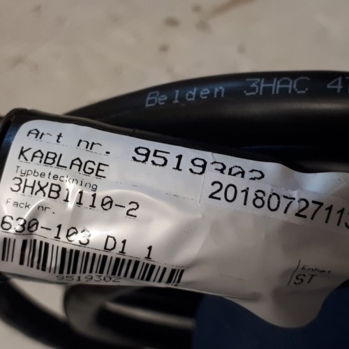 ABB Signal kabel 3HXB1110-2 (new old stock)