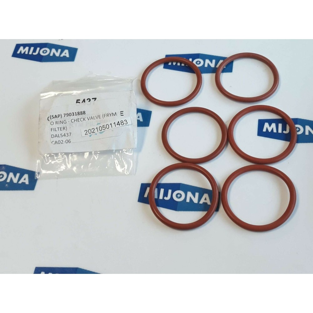 O RING Check valve FRYM filter DAL5437 CA02 06 PRICE FOR 6PSC New old stock O RING Check valve FRYM filter DAL5437 CA02 06 PRICE FOR 6PSC New old stock