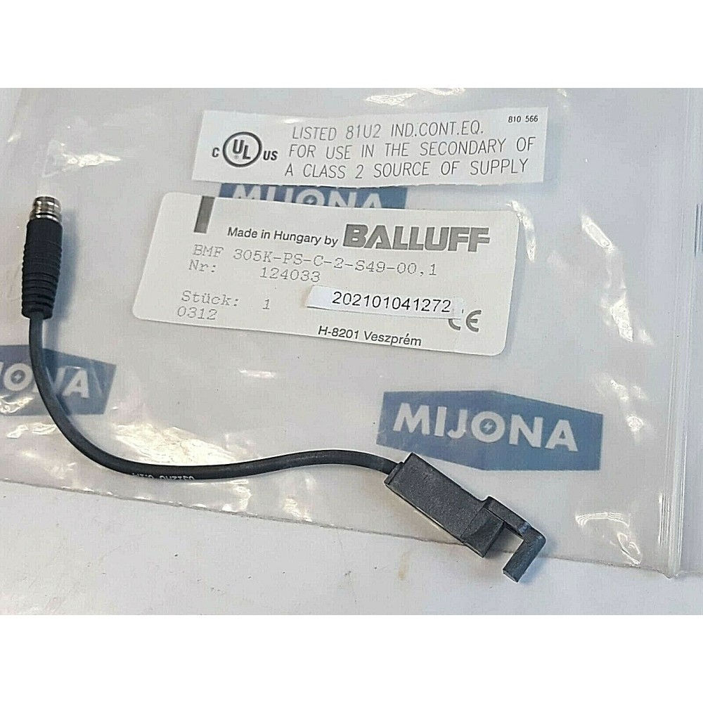 BALLUFF BMF 305K PS C 2 S49 00 1 Magnetic SENSOR 124033 200mA 24VDCNEW OLD STOCK
