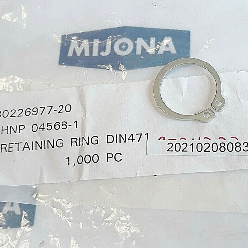 ABB 3HNP 04568 1 RING DIN471 80226977 20 3HNP045681 new old stock