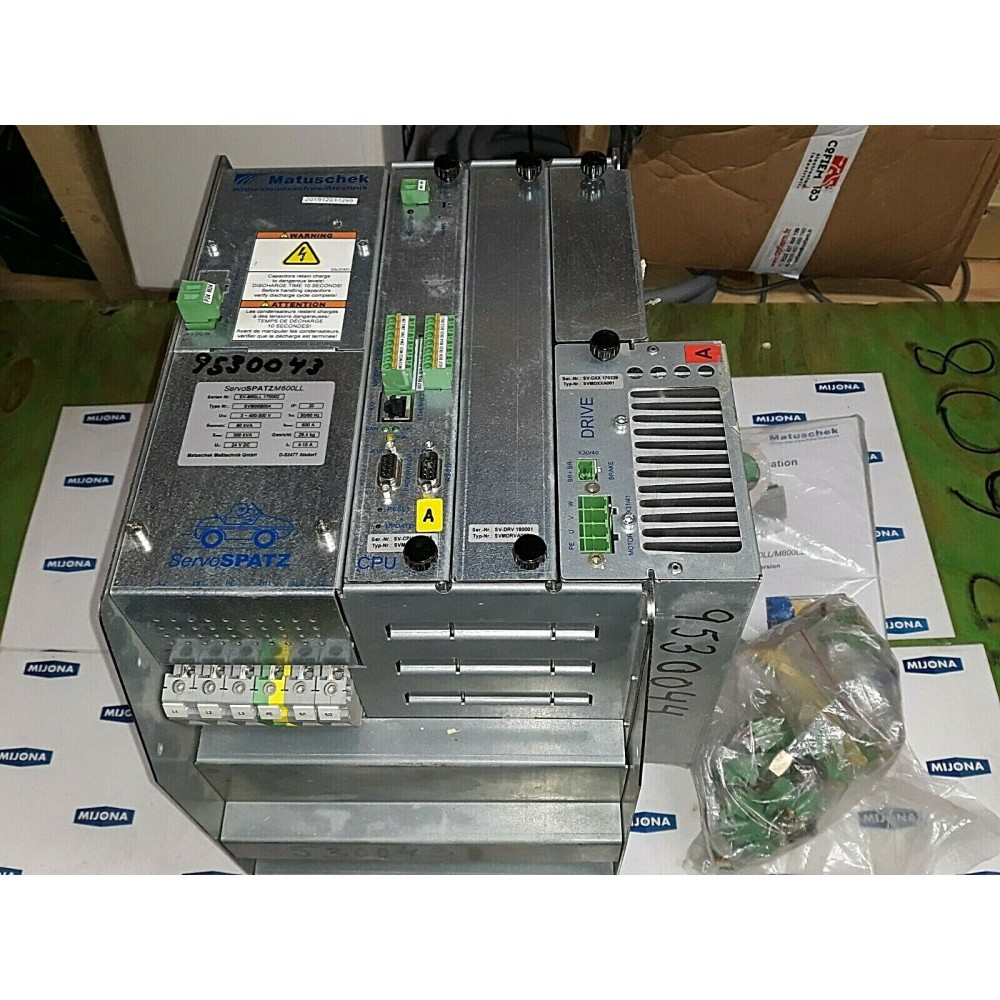 Matuschek ServoSPATZ M600LL SV M60LL 170002 24VDC IP20 (New old stock) Matuschek ServoSPATZ M600LL SV M60LL 170002 24VDC IP20 (New old stock)