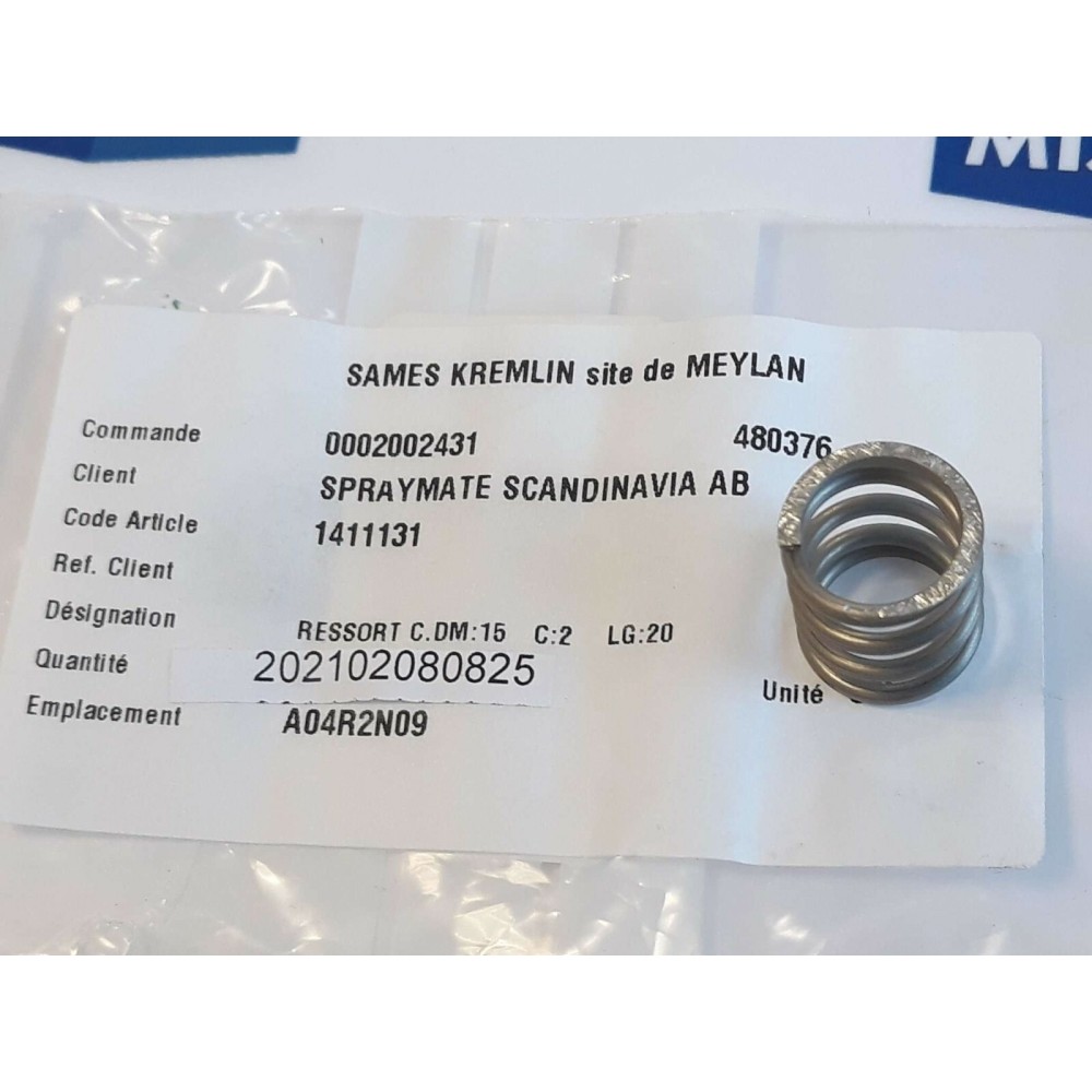 SPRAYMATE 1411131 SPRING SAMES 9524264 0002002431 new old stock