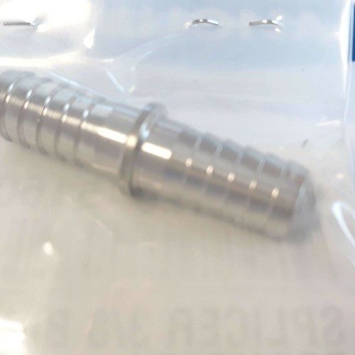 BARB SPLICER 3/8  STAINLESS Multiplex MX012546160