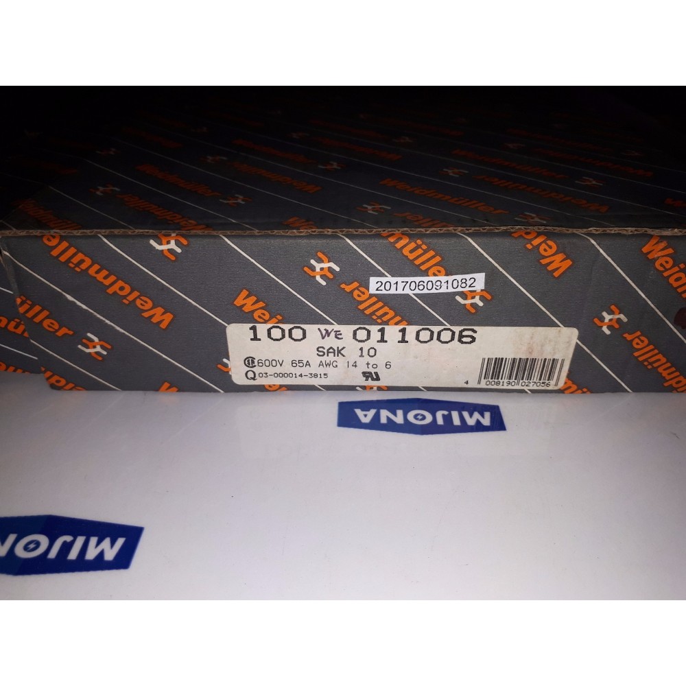 Weidmüller 011006 SAK 10 600V 65A (Preis pro 100 Stück)