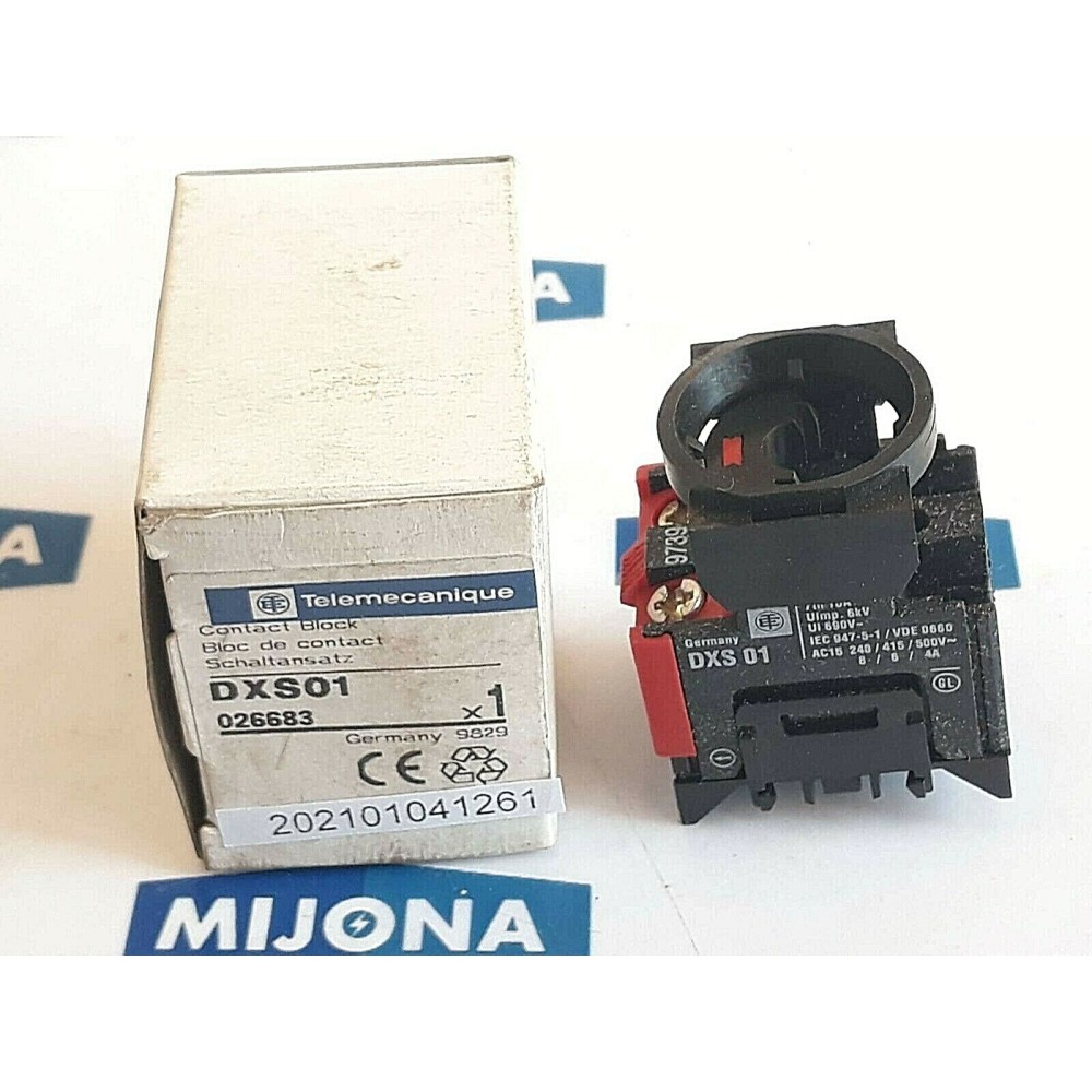 TELEMECANIQUE DXS01 CONTACT BLOCK 026683 (new old stock)
