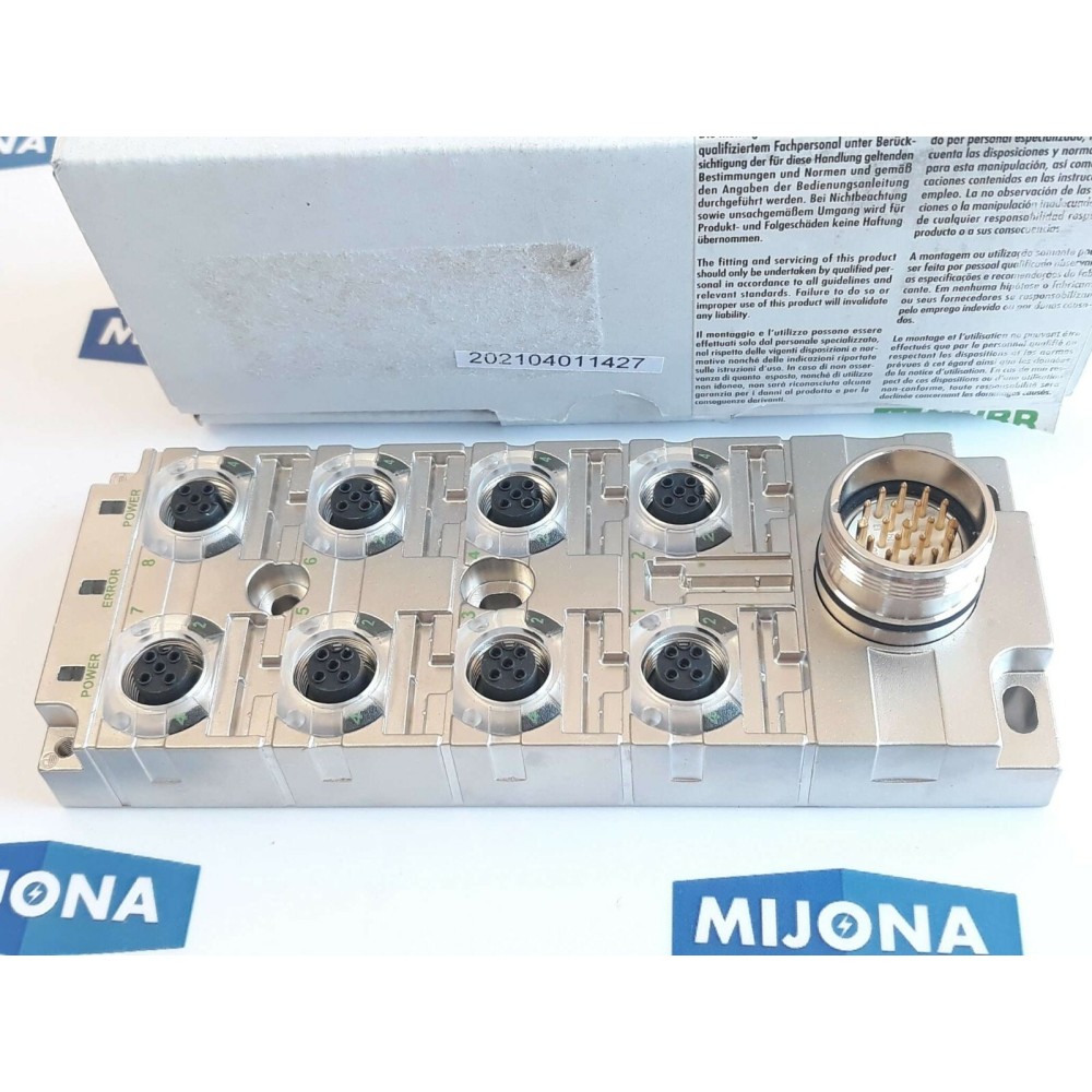 MURR ELEKTRONIK 27538 0,5A 24V Distribution Module 96124 02 19POL