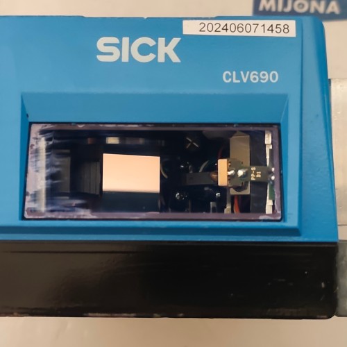 SICK CLV690 000 Fixed mount barcode scanner S/N 1420 0240 SICK CLV690 000 Fixed mount barcode scanner S/N 1420 0240