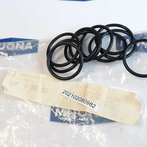 O Ring OR 25X2,5 O RING NITRIL 7006 3616 LAM 11 080 031 PRICE FOR 10PSC 7417180
