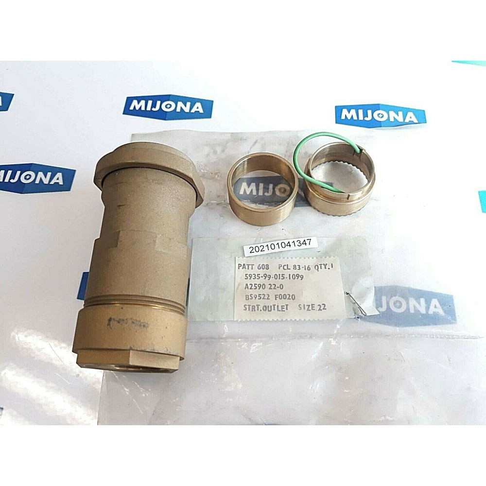 Amphenol MILITARY PCL 83 16 5935 99 015 1099 SIZE 22 PCL8316 A2590 22 0 BS9522 Amphenol MILITARY PCL 83 16 5935 99 015 1099 SIZE 22 PCL8316 A2590 22 0 BS9522