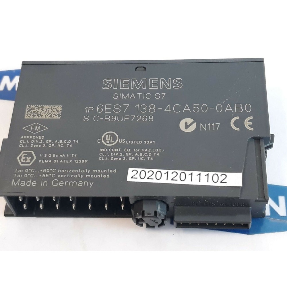SIEMENS simatic S7 6ES7 138 4CA50 0AB0 DC24 48V 6ES7138-4CA50-0AB0