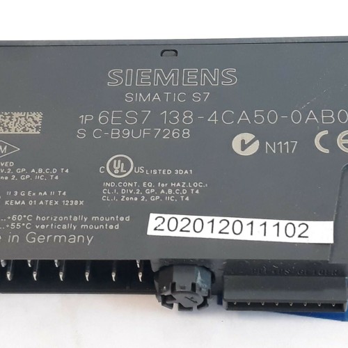 SIEMENS simatic S7 6ES7 138 4CA50 0AB0 DC24 48V 6ES7138-4CA50-0AB0