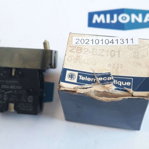 SCHNEIDER ZB2 BE101 Contact Block A600 Q 600 10A 500V 061430 (NEW OLD STOCK)