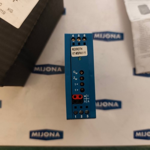 Rexroth VT-MSPA1-11-10/V0/0  Amplifier Module Valve  (New old stock)