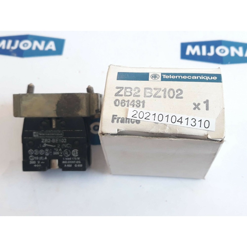 SCHNEIDER ZB2 BZ102 Contact Block A600 Q 600 061431 (NEW OLD STOCK) SCHNEIDER ZB2 BZ102 Contact Block A600 Q 600 061431 (NEW OLD STOCK)