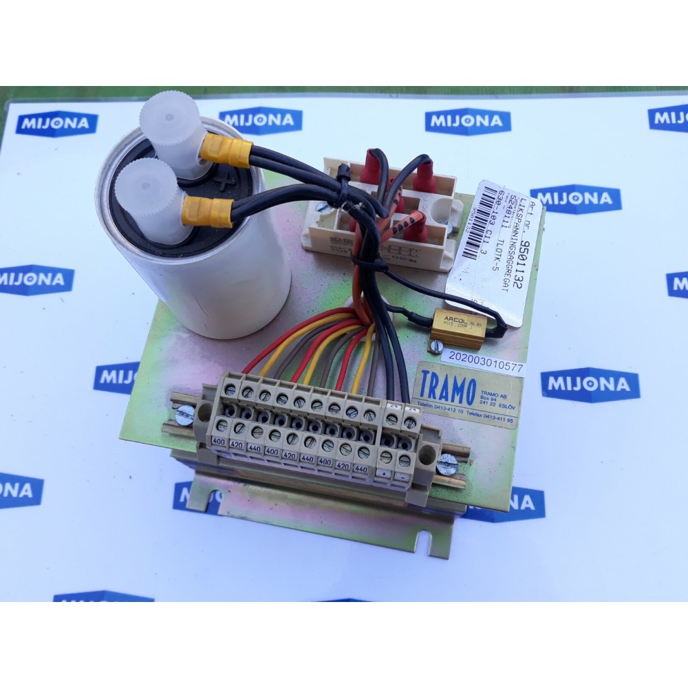 TRAMO TLOTKY 5 3-FAS LIKRIKTARENH 50-60HZ 9501132 24VDC 400-440VAC NEW OLD STOCK
