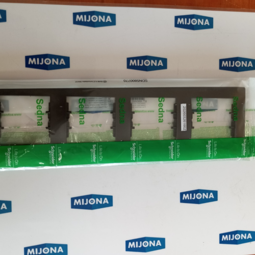 Schneider SDN5800770 GRAPHITE 4 GANG HORIZANTAL FRAME SEDNA Schneider SDN5800770 GRAPHITE 4 GANG HORIZANTAL FRAME SEDNA