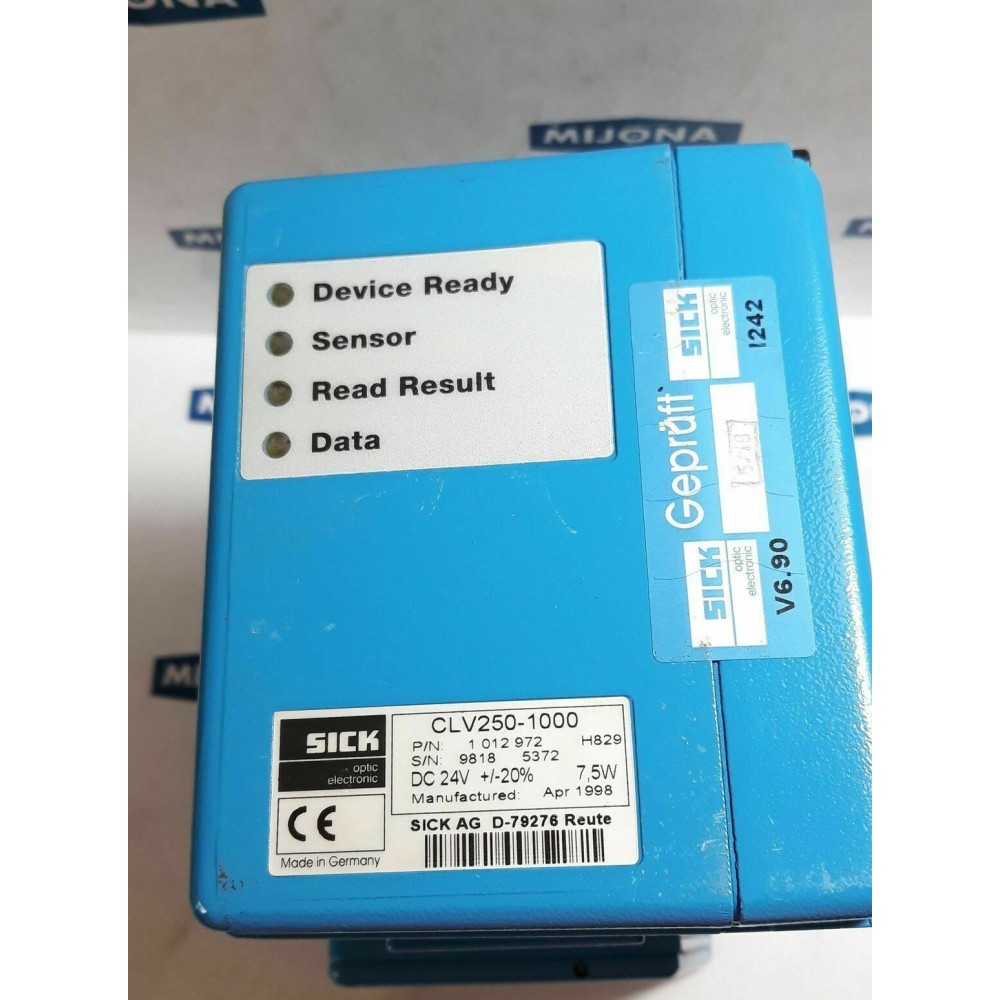 SICK CLV250 1000, bar code scanner