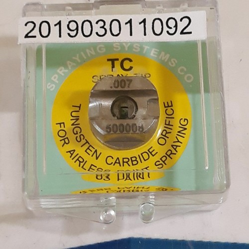 Spraying Systems 007 500008 Sprühsysteme TUNGSTEN CARBIDE ORIFISE SPRAY TIP Spraying Systems 007 500008 Sprühsysteme TUNGSTEN CARBIDE ORIFISE SPRAY TIP