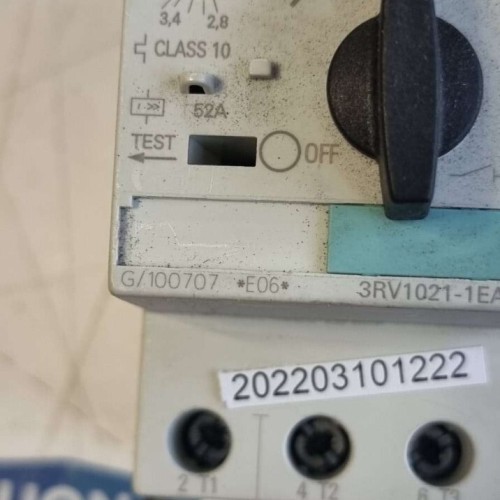 Siemens SIRIUS 3RV1021 1EA10 Motor Protection Circuit Breaker 2,8- 4A