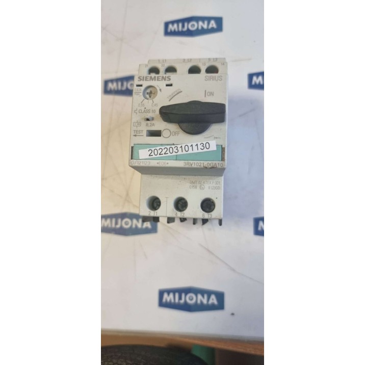Siemens SIRIUS 3RV1021 0GA10 Motor Protection Circuit Breaker 0,45-0,63A