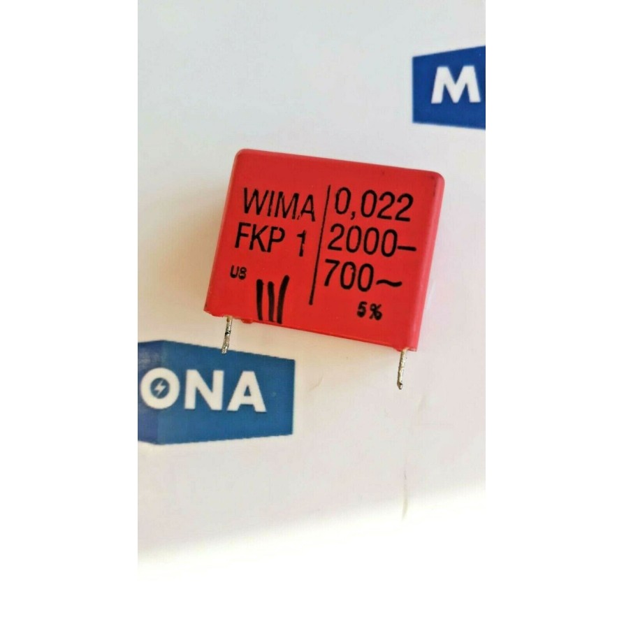 WIMA FKP 1 0,022 2000-700 5% Capacitor Radial new old stock WIMA FKP 1 0,022 2000-700 5% Capacitor Radial new old stock