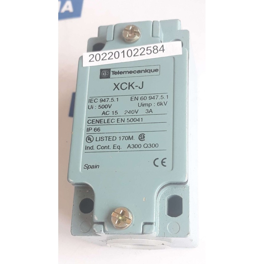 Telemecanique XCK J 500V AC15 240V 3A 6KV IP66 LIMIT SWITCH