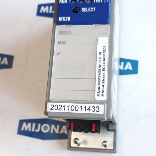 Hirschmann MICE SWITCHING MODULE MS20 1600SAZEHH09 0 10 18-23VDC 3.2-1.8A CLASS2