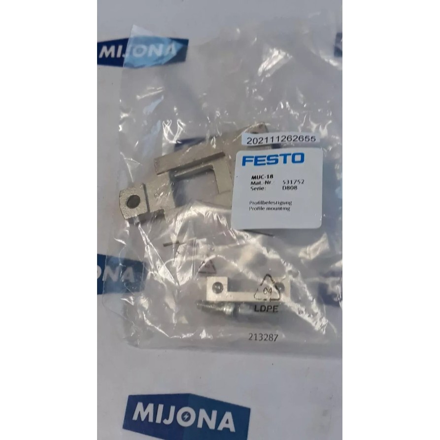 Festo MUC 18 PROFILE MOUNTING MUC-18 PROFILBEFESTIGUNG Festo MUC 18 PROFILE MOUNTING MUC-18 PROFILBEFESTIGUNG