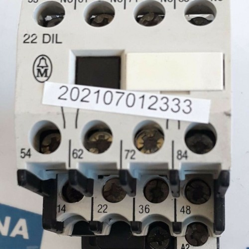 Klöckner Moeller DIL R 22 D AC 15 16A COIL 230V 50HZ 240V 60HZ 22 DIL