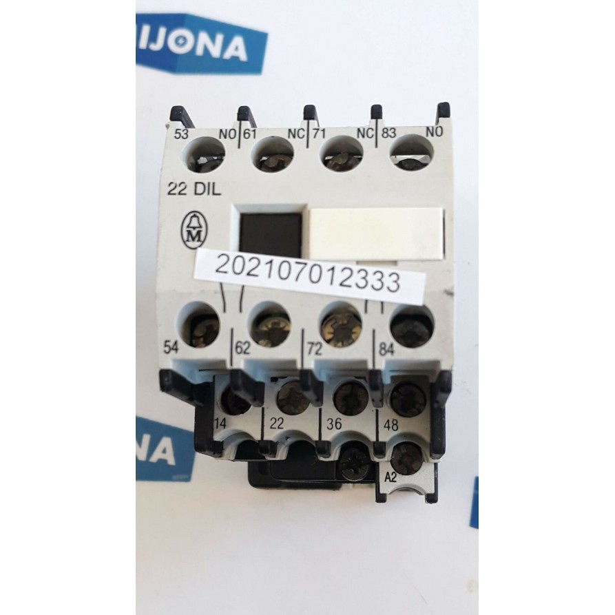 Klöckner Moeller DIL R 22 D AC 15 16A COIL 230V 50HZ 240V 60HZ 22 DIL