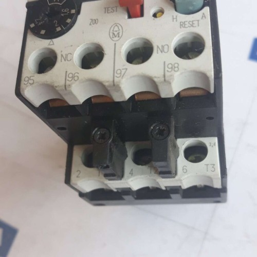 Klöckner Moeller Z 00 2,4 Overload Relay 1,6-2,4A 25A 1NO+1NC Klöckner Moeller Z 00 2,4 Overload Relay 1,6-2,4A 25A 1NO+1NC